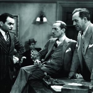 Still of Edward G. Robinson, Maurice Black and Stanley Fields in Little Caesar (1931)
