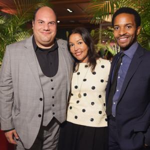 David Fierro Lucinda Martinez and Andre Holland at the New York premiere of The Knick