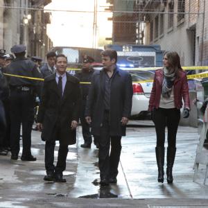 Still of Seamus Dever Nathan Fillion and Stana Katic in Kastlas 2009