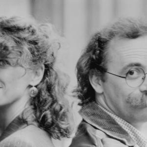 Still of Angela Finocchiaro and Maurizio Nichetti in Volere volare 1991