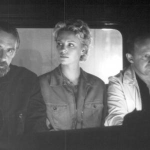 Still of Charlize Theron Peter Firth and Rade Serbedzija in Mighty Joe Young 1998