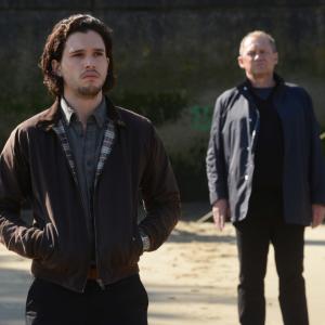 Still of Peter Firth Tim McInnerny and Kit Harington in Spooks The Greater Good 2015