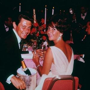 Academy Awards 32nd Annual Elizabeth Taylor and Eddie Fisher