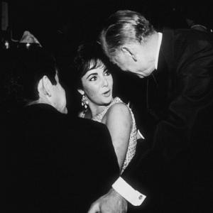 Suddenly Last Summer premiere and party at Chasens Elizabeth Taylor Eddie Fisher