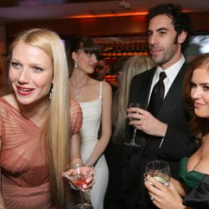 Gwyneth Paltrow, Sacha Baron Cohen and Isla Fisher