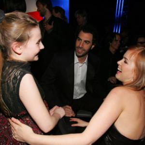 Sacha Baron Cohen, Isla Fisher and Abigail Breslin