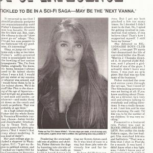 Article from Femmes Fatales Magazine  2004