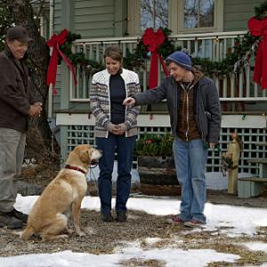 Still of Linda Emond, Noel Fisher and Bruce Greenwood in A Dog Named Christmas (2009)