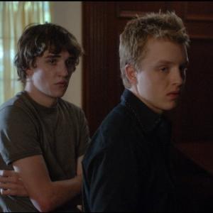Still of Noel Fisher and Kyle Gallner in Red (2008)