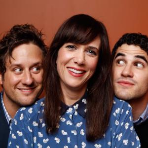 Christopher Fitzgerald Kristen Wiig and Darren Criss at event of Girl Most Likely 2012