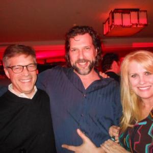 Bates Motel Premiere Event  MGM President Steve Stark SVP Universal TV Russel Rothberg and Producer Mo Fitzgibbon