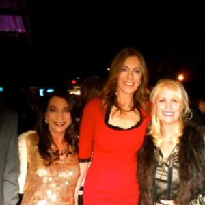 Entertainment Journalist Hillary Atkin, Director Katherine Bigelow and Producer Mo Fitzgibbon at the Critics' Choice Movie Awards.