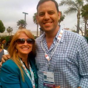 Producer Mo Fitzgibbon and Andy Singer GM of Travel Channel
