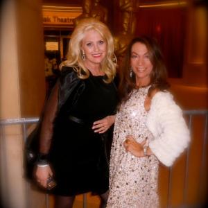 2012 Governors Ball Oscars Preview Entertainment Journalist Hillary Atkin and Producer Mo Fitzgibbon