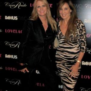 Producer Mo Fitzgibbon and Producer Cindy Cowan  LoveLace Red Carpet Premiere  Millennium
