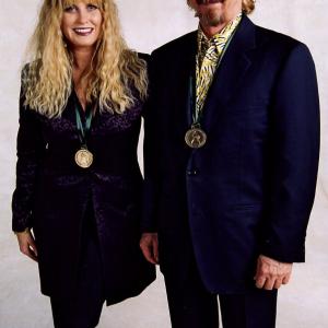 Mo Fitzgibbon and Robert W Walker 2000 Grammy Awards LA
