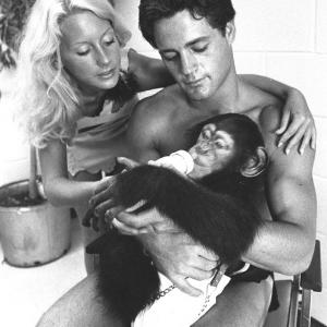 Actors Kristyn Wycoff (Jane) and James Fitzpatrick (Tarzan) give their best friend 