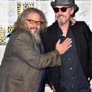 Tommy Flanagan and Mark Boone at event of Sons of Anarchy 2008