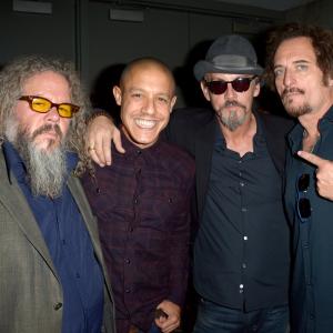 Kim Coates, Tommy Flanagan, Theo Rossi and Mark Boone at event of Sons of Anarchy (2008)