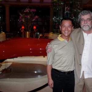 Fan Zheng OCT China Minister of Culture with Daniel Flannery in Shenzhen China