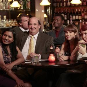 Still of Kelly Erin, Kate Flannery, Mindy Kaling, Brian Baumgartner and Ellie Kemper in The Office (2005)