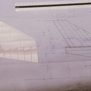 Drawing and model for tail section