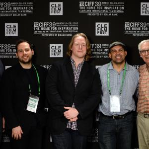 John Flynn, Roy Gokay Wol, John Sundholm, Flavio Alves and Robert Levine at event of 39th Cleveland International Film Festival (2015)