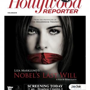 Front page of THR Nov. 6. 2011 Poster for 