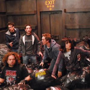 Jay Baruchel, Kristen Bell, Dan Fogler, Chris Marquette and Kyle Newman in Fanboys (2009)