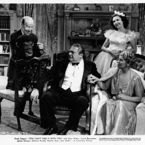 Still of Edward Arnold, Mary Forbes, Donald Meek and Ann Miller in You Can't Take It With You (1938)