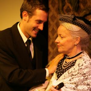 Adrian Benn as George and Dawn Ford as Grace Holly in Suddenly Last Summer