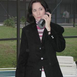 Sabrina Duncan lookalike on walkie talkie