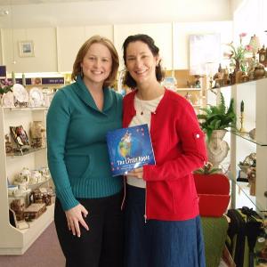 Book signing with friend and fan, Jennifer Berg at Hallmark store in Cape Coral, Florida