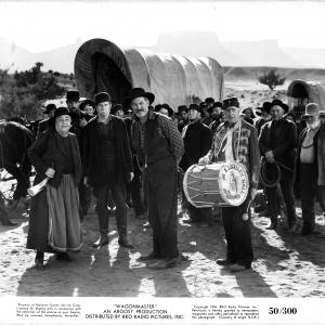 Still of Ward Bond Jane Darwell Francis Ford and Russell Simpson in Wagon Master 1950