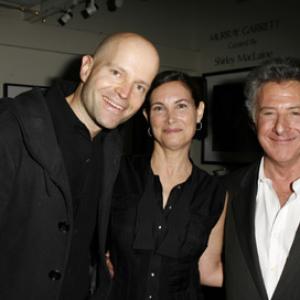 Dustin Hoffman, Marc Forster and Lisa Hoffman