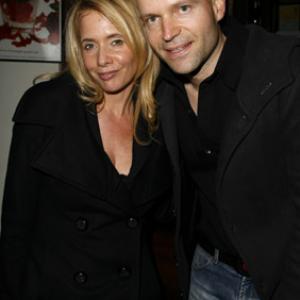 Rosanna Arquette and Marc Forster