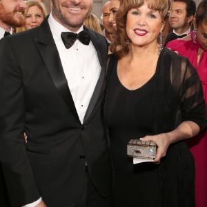 Actor Will Forte L and his mother Patricia Forte attend the Oscars at Hollywood  Highland Center on March 2 2014 in Hollywood California