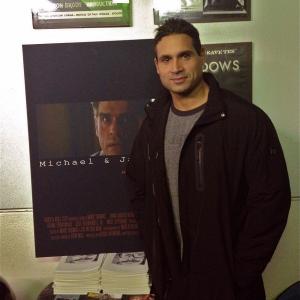 Frank Fortunato at the NY Screening of Michael & Javier