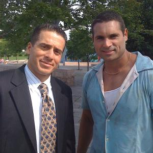 Still of Frank Fortunato and Kirk Acevedo on White Collar