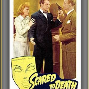 Gladys Blake Douglas Fowley and Roland Varno in Scared to Death 1947