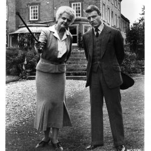 Still of Angela Lansbury and Edward Fox in The Mirror Crackd 1980