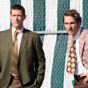 Still of Matthew McConaughey and Matthew Fox in We Are Marshall 2006