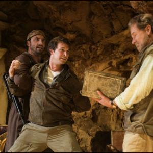 Still of Noah Wyle and Robert Foxworth in The Librarian Return to King Solomons Mines 2006