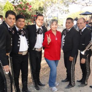 Annette Fradera  Music Supervisor Working With Mariachi Los Toritos in Guadalajara