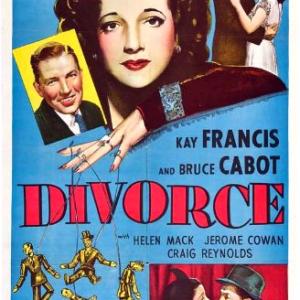 Bruce Cabot and Kay Francis in Divorce 1945