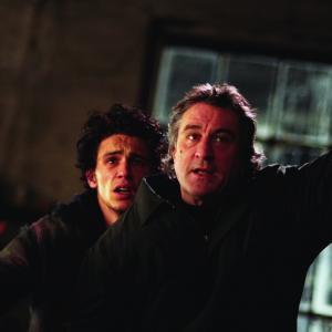 Still of Robert De Niro and James Franco in Miestas prie juros 2002