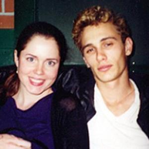 Jeanne Karsell and James Franco at the wrap party for James Dean (2001)