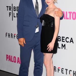 James Franco and Emma Roberts at event of Palo Alto (2013)