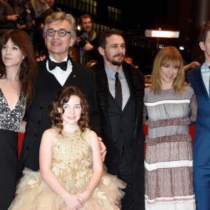 Wim Wenders, Charlotte Gainsbourg, Marie-Josée Croze, James Franco, Robert Naylor and Lilah Fitzgerald at event of Every Thing Will Be Fine (2015)