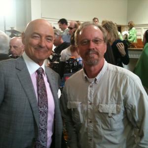 on ABCs pilot that never got picked up Hallelujah Actor Terry Quinn and Cinematographer David J Frederick SOC take a moment to find the lens In the background left is director Michael Apted and camera operator Daniel Turrett SOC